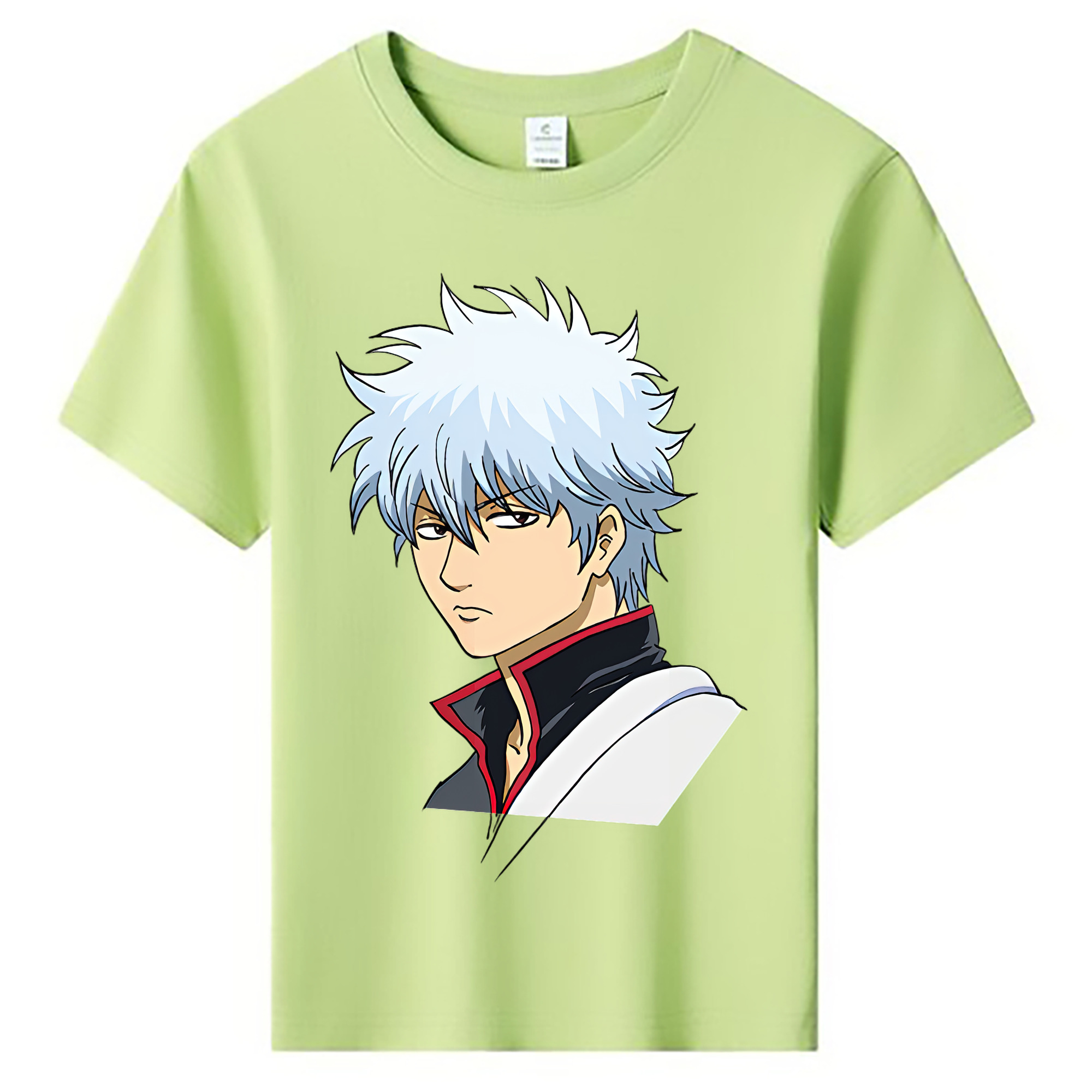 （画像用） ぎんたま 坂田銀時（さかたぎんとき） 神楽 志村新八（しむら しんぱち） GINTAMA Sakata Gintoki Kagura Shimura Shinpachi 綿100％キッズTシャツ（フロントプリント）